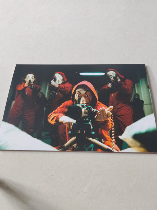Money heist wall poster | Style 2
