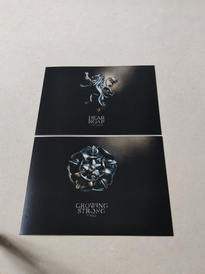 Game of Thrones Sigils combo of 8 A5 posters