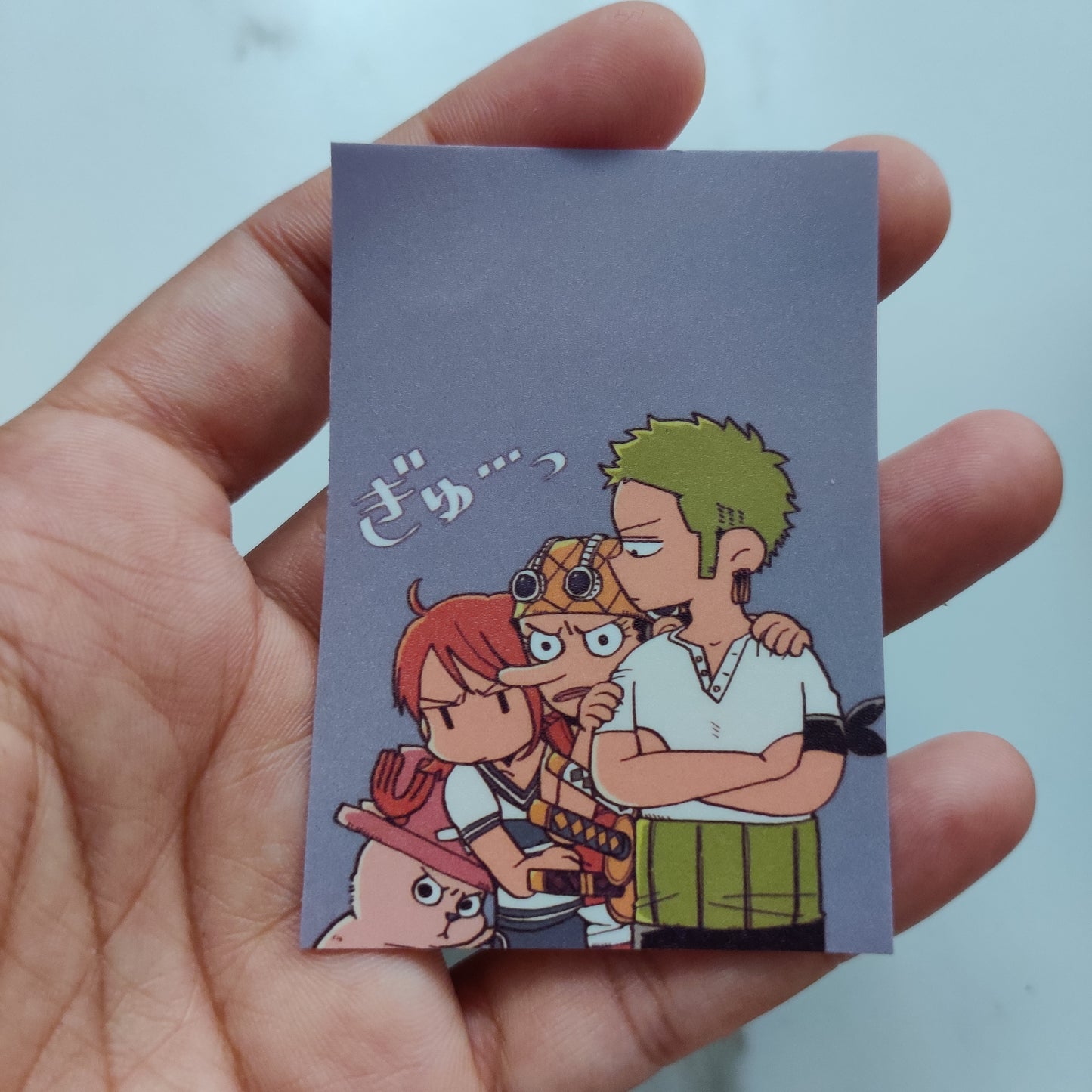 One piece scaredy cats basic sticker