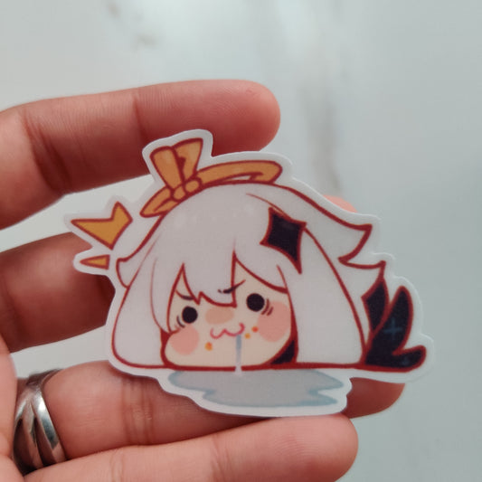 Paimon die-cut sticker