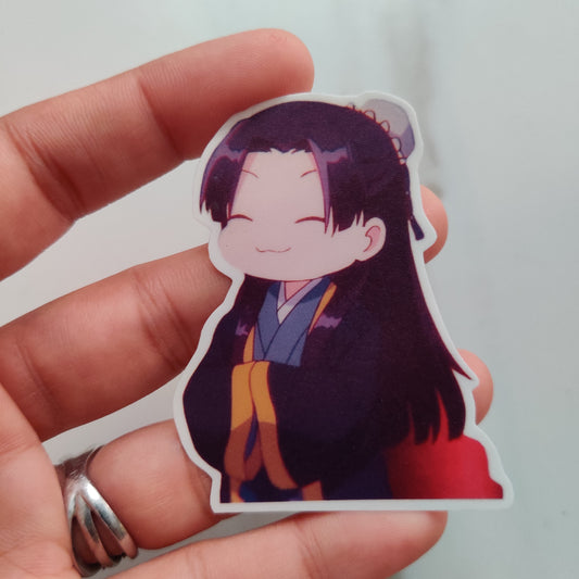 Jinshi die-cut sticker