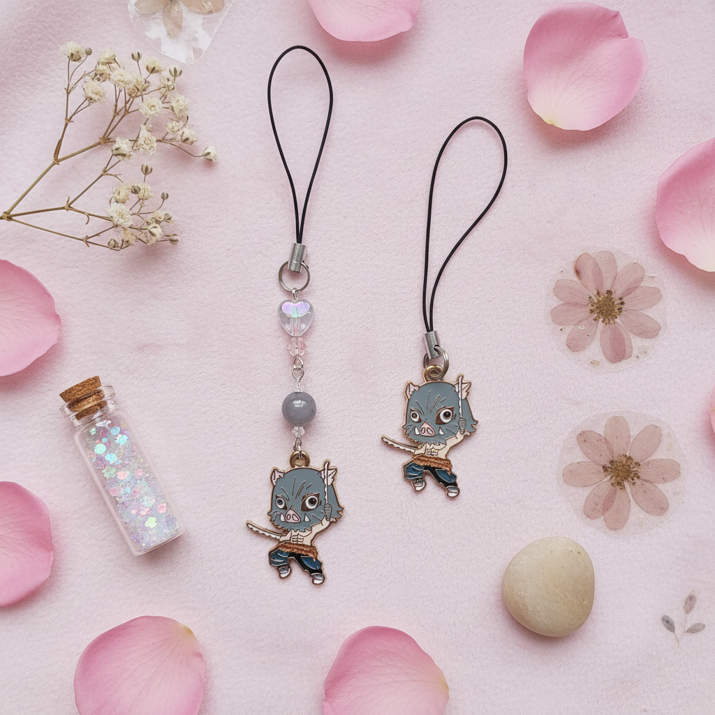Inosuke Demon Slayer Enamel Charm