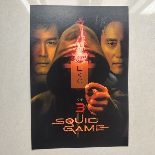Squid Game wall poster | Style 2