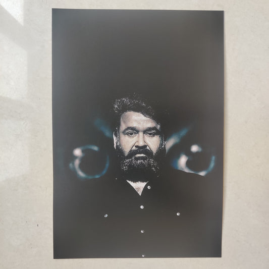 Mohanlal wall poster | Style 3