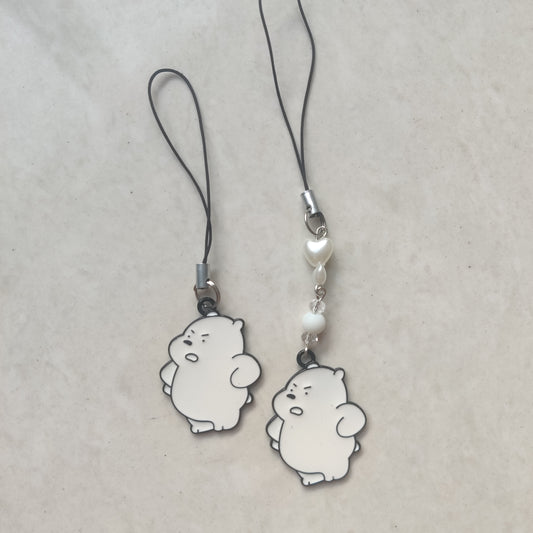 Polar Bear Enamel Charm