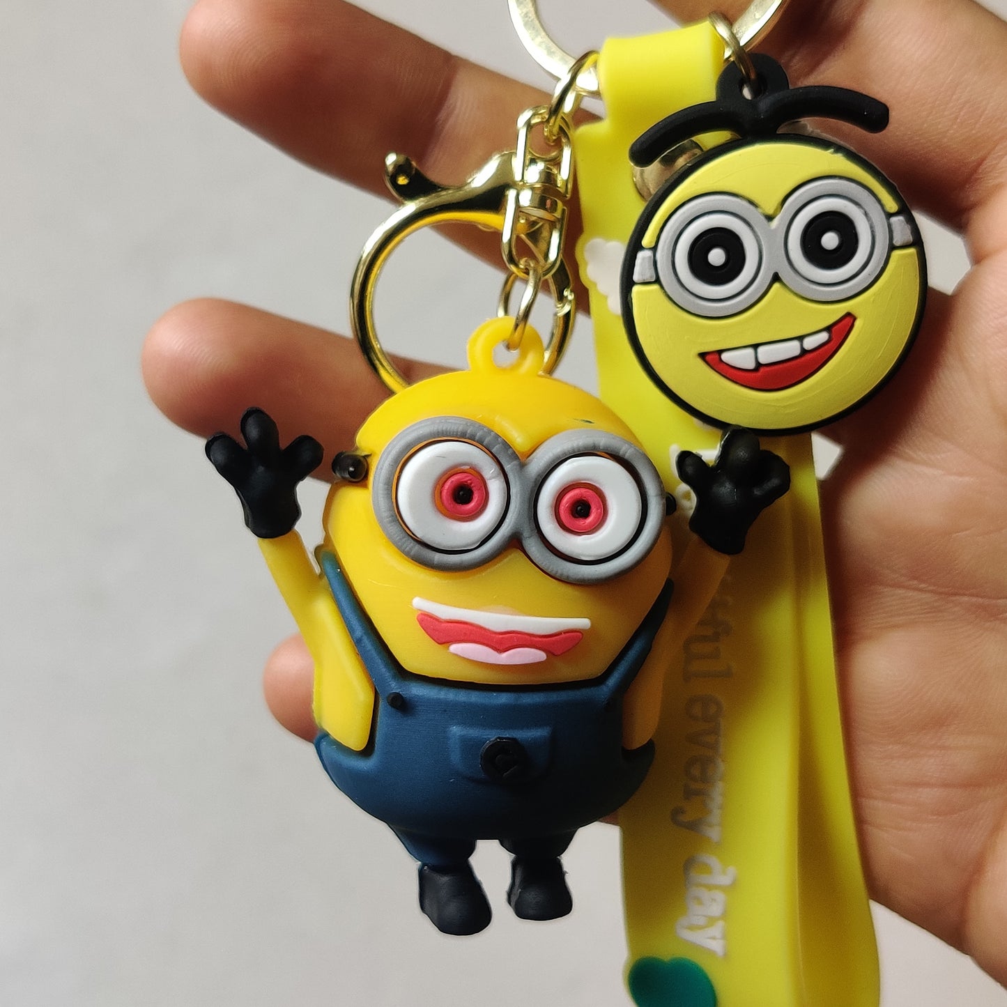 Minion Rubber keychain