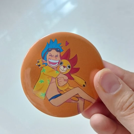 Franky and Sunny Badge