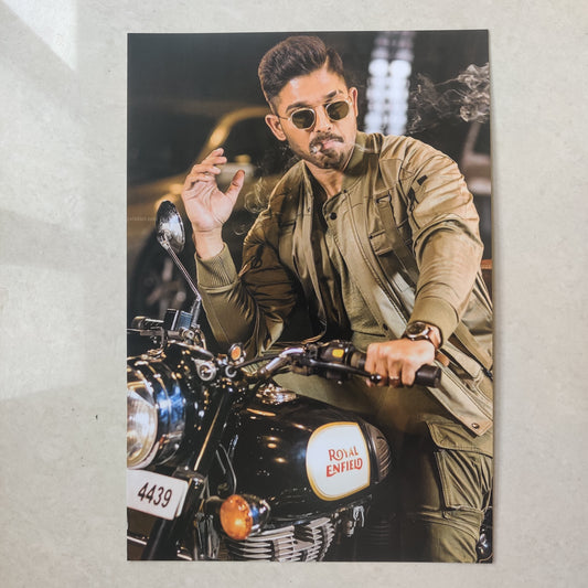 Allu Arjun wall poster | Style 3