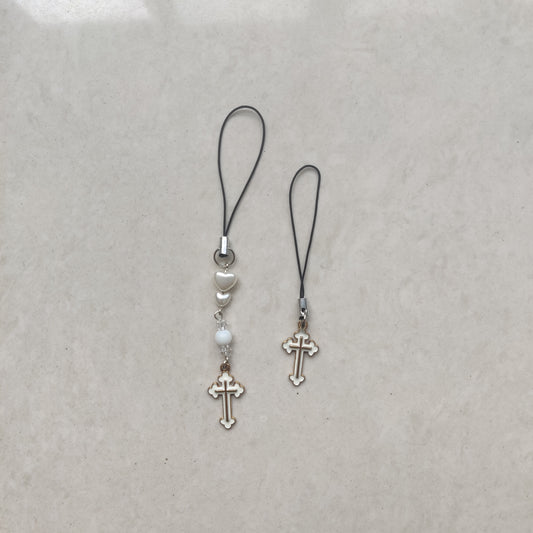 Cross Enamel Charm