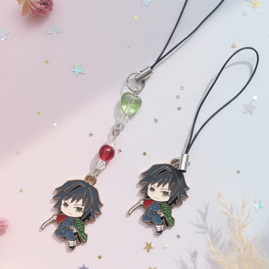 Giyu Demon Slayer Enamel Charm