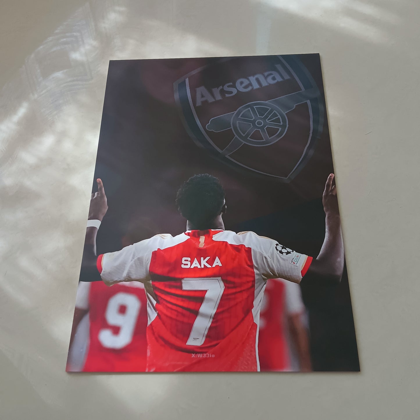 Bukayo Saka wall poster