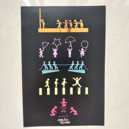 Squid Game wall poster | Style 5