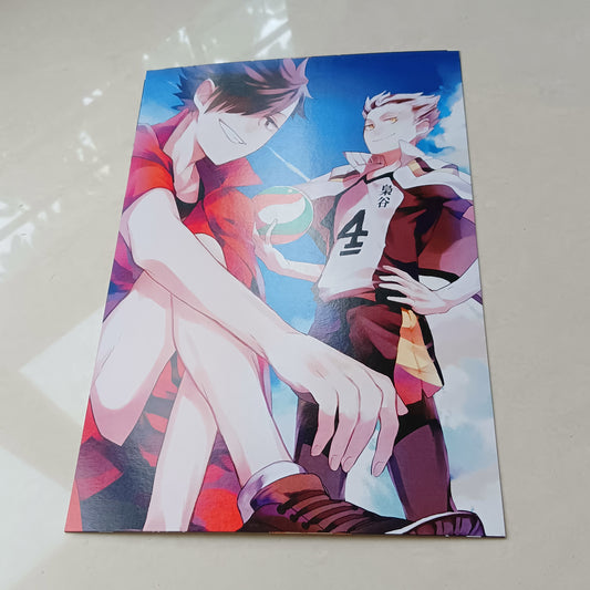 Kuroo and Bokuto wall poster