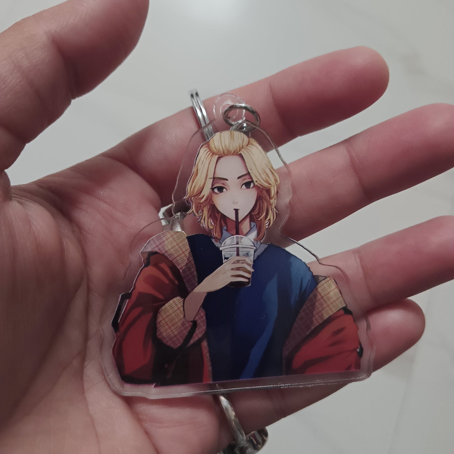 Mikey acrylic keychain (double sided)