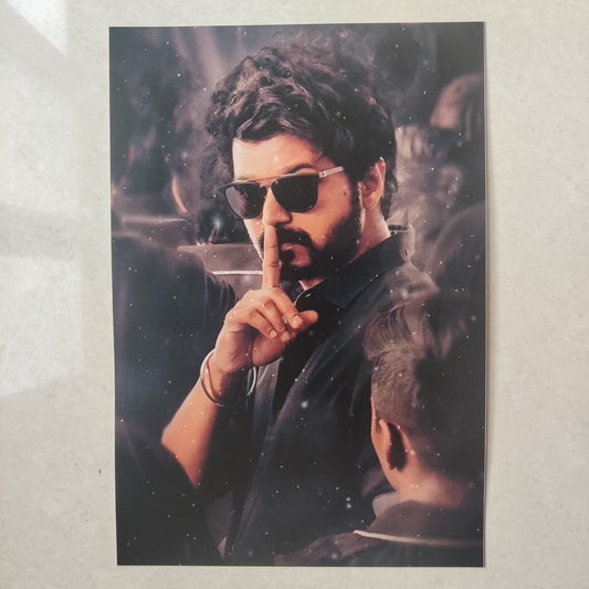 Vijay Thalapathy wall poster | Style 3