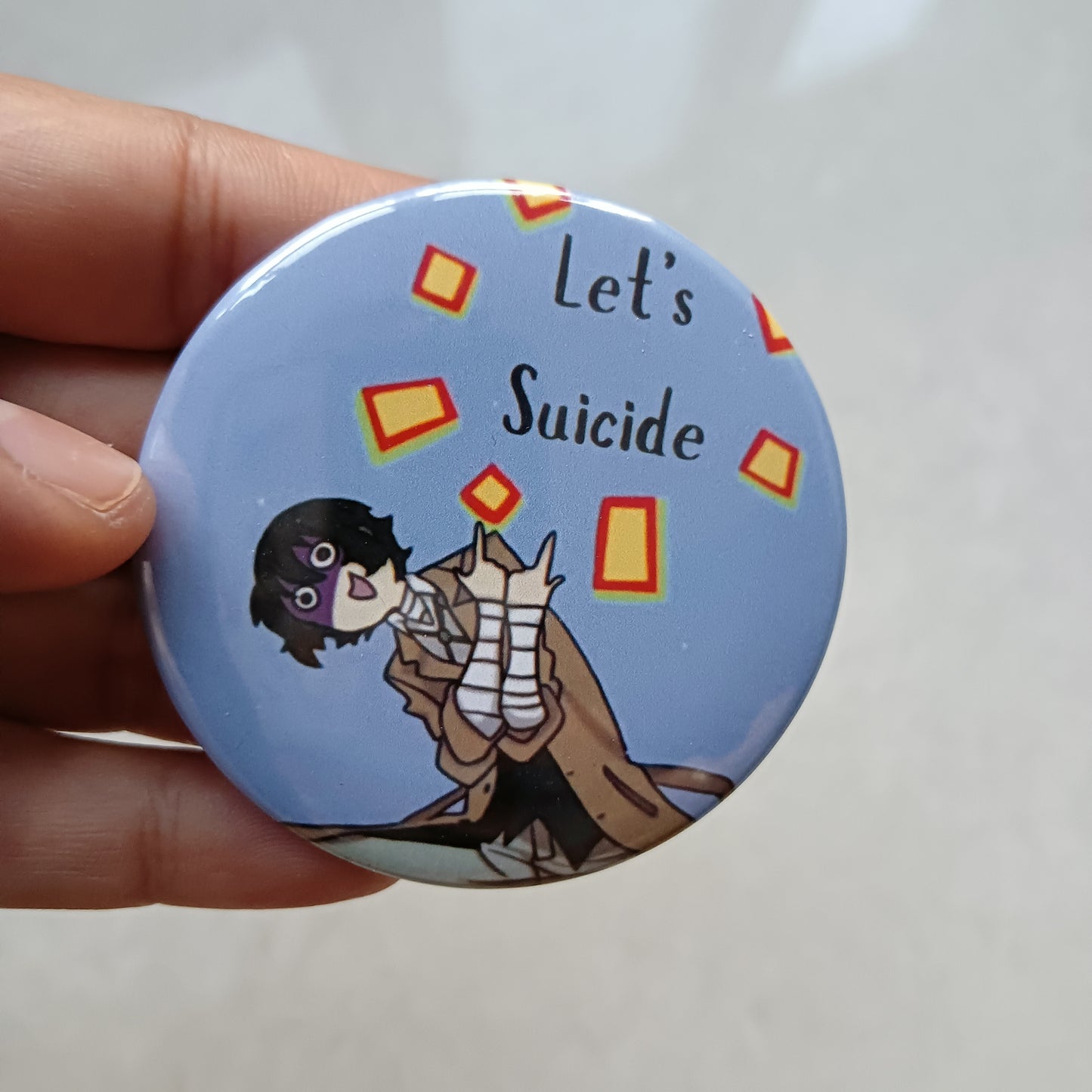 Dazai Suicide Badge