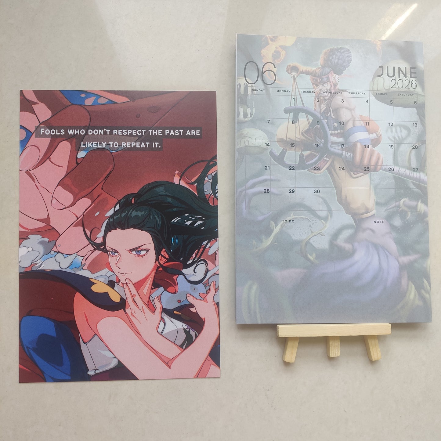 For My Dreams - One Piece Calendar 2026