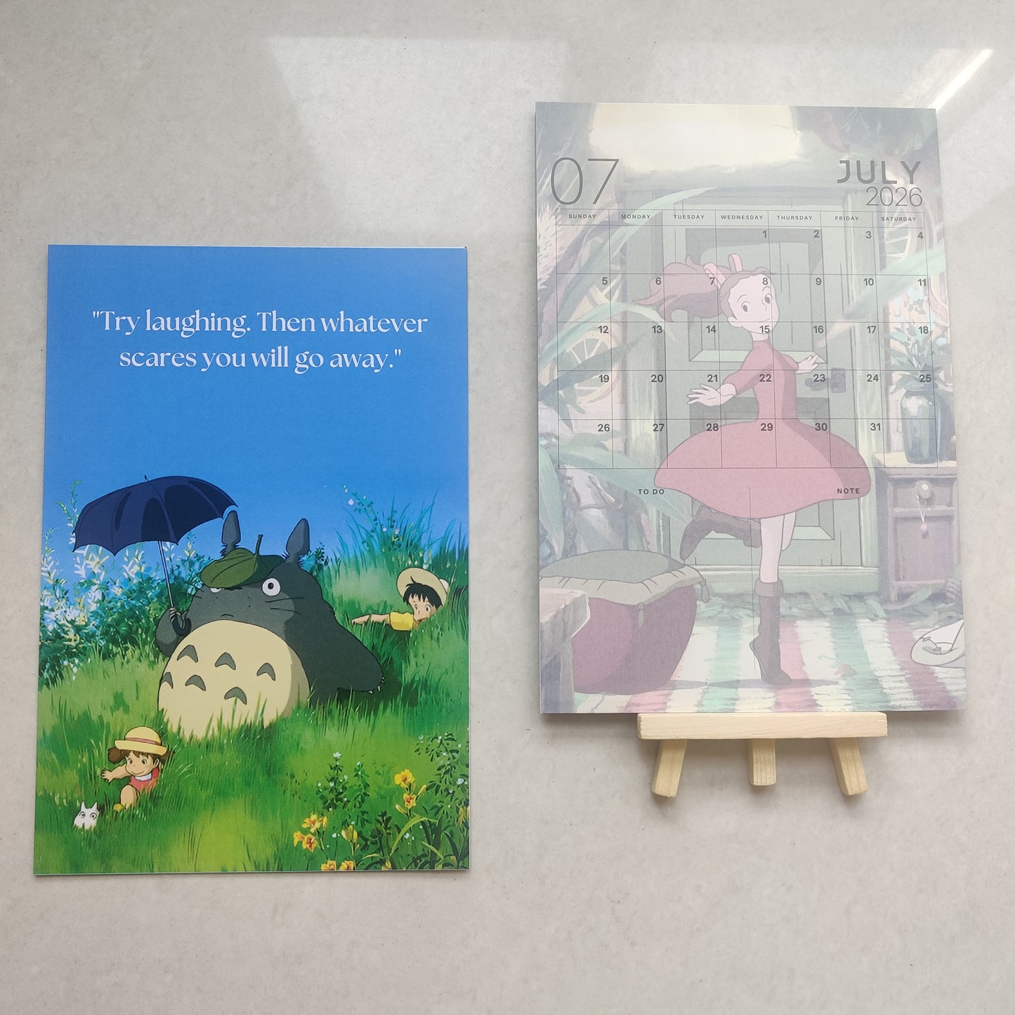 Nostalgic Ghibli- Studio Ghibli Calendar 2026
