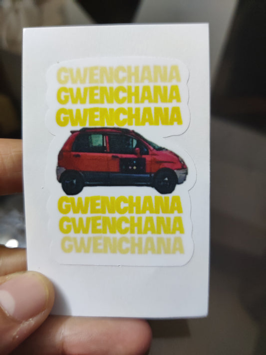 Gwenchana kdrama die-cut sticker