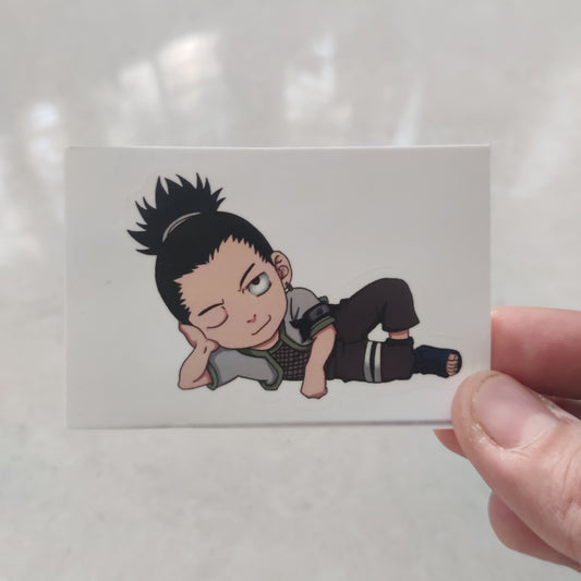 Shikamaru die-cut sticker