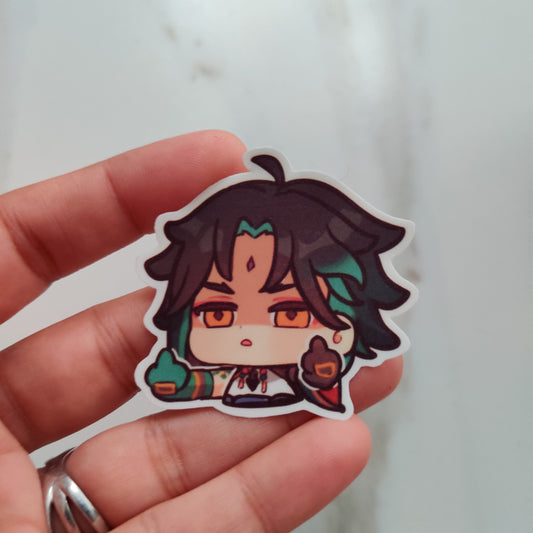 Xiao die-cut sticker
