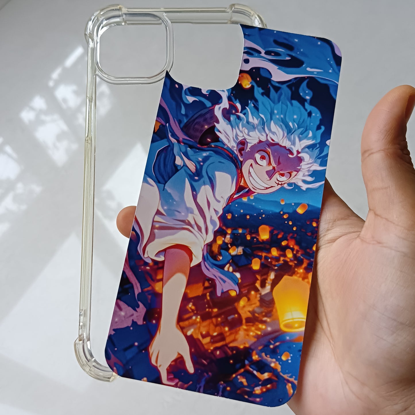 Luffy Gear 5 Mobile Cover Insert for all mobiles | Dispatch time 7 days