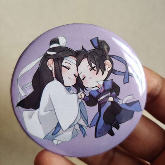 Lan Xichen and Jiang Cheng Mo Dao Zu Shi (The Untamed) Badge