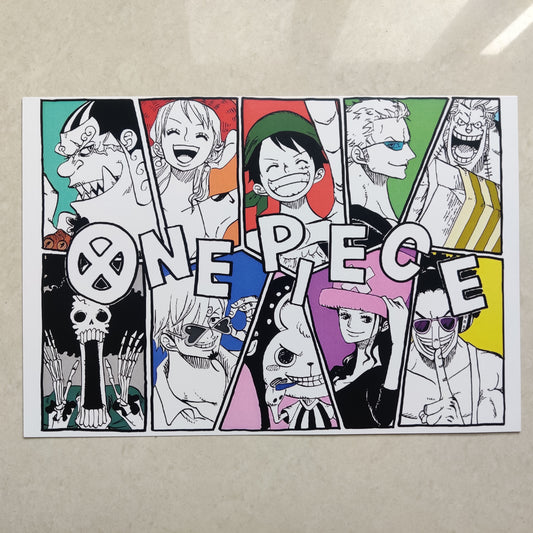 One Piece crew wall poster | Style 6