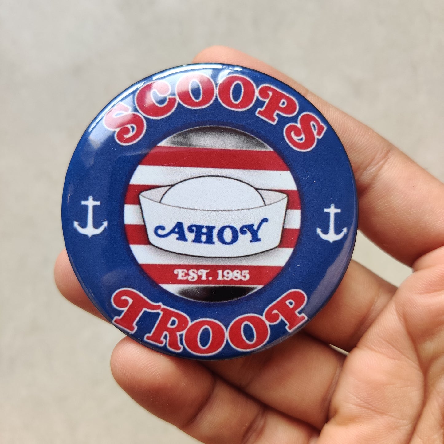 Scoop Troop badge