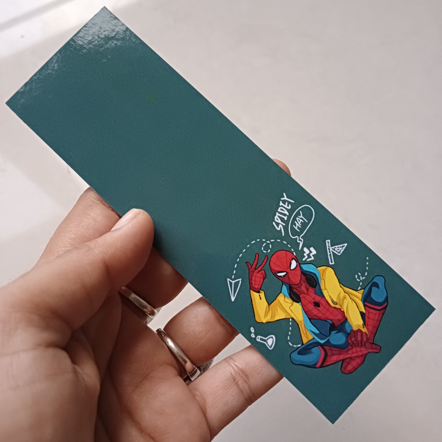 Spiderman bookmark