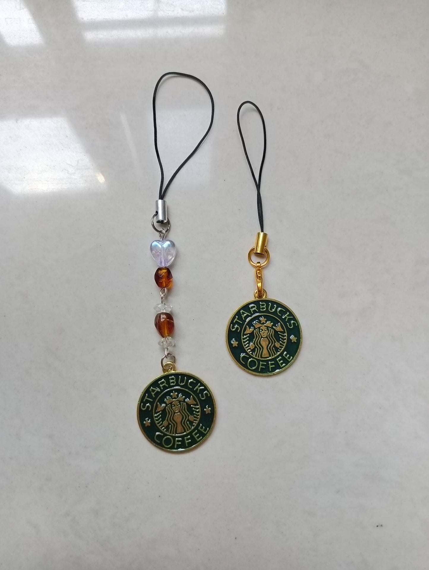 Starbucks Coffee Enamel Charm