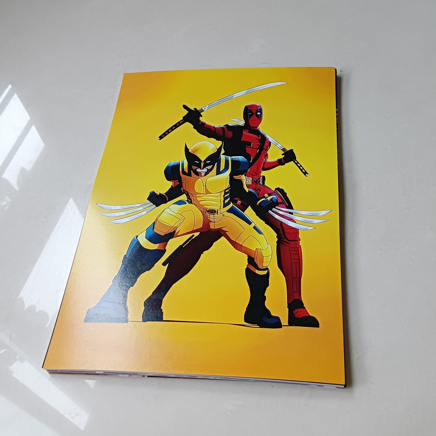 Wolverine and Deadpool wall poster | Style 1