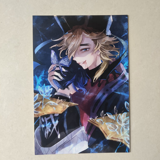 Shinobu's death Demon Slayer Infinity Arc wall poster