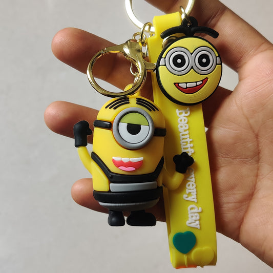 Minion Rubber keychain