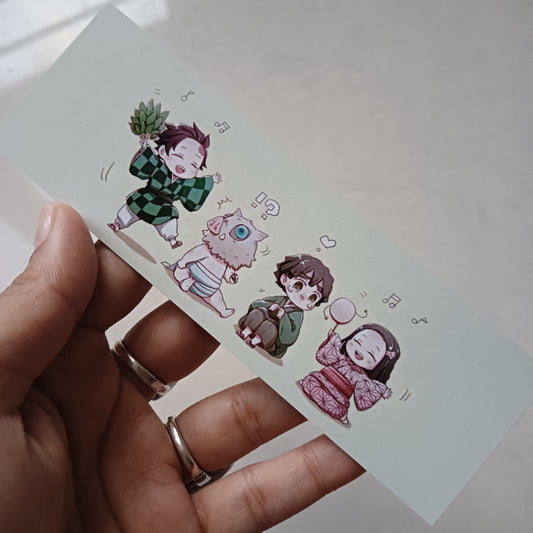 Demon Slayer Kids bookmark