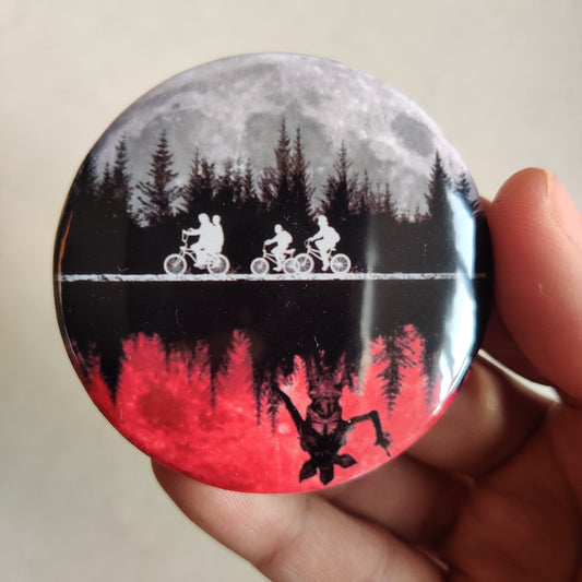 Hawkins Upside Down badge