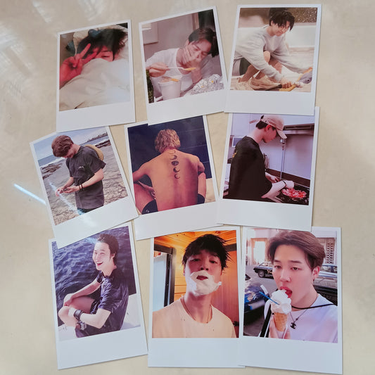 Boyfriend Jimin polaroid-prints Set of 9