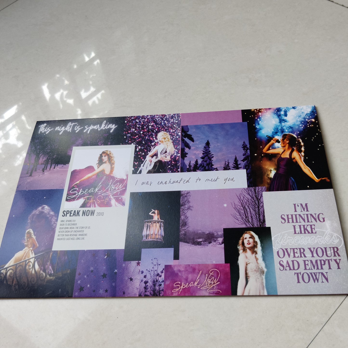 Taylor Swift albums aesthetic wall poster combo of 10