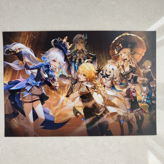 Genshin Impact wall poster | Style 2