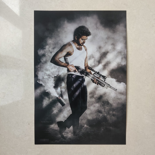 Vijay Thalapathy wall poster | Style 5