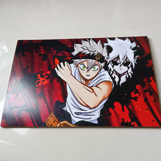 Asta Black Clover wall poster | Style 3