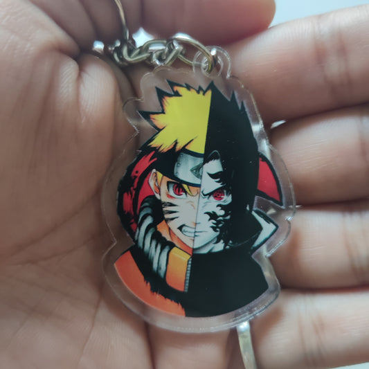 Naruto Sasuke acrylic keychain