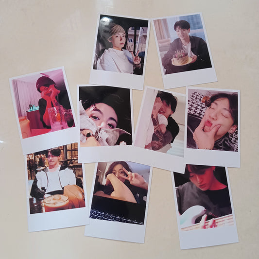 Boyfriend Jungkook Polaroids Set of 9