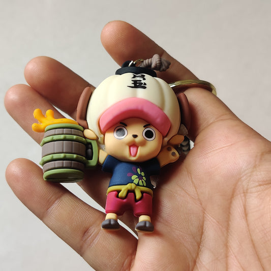 Chopper One Piece Rubber keychain