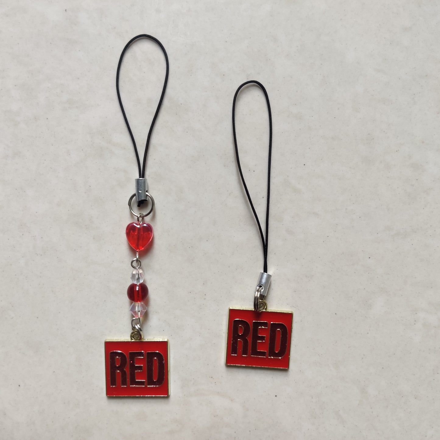 Taylor Swift Red Enamel Charm