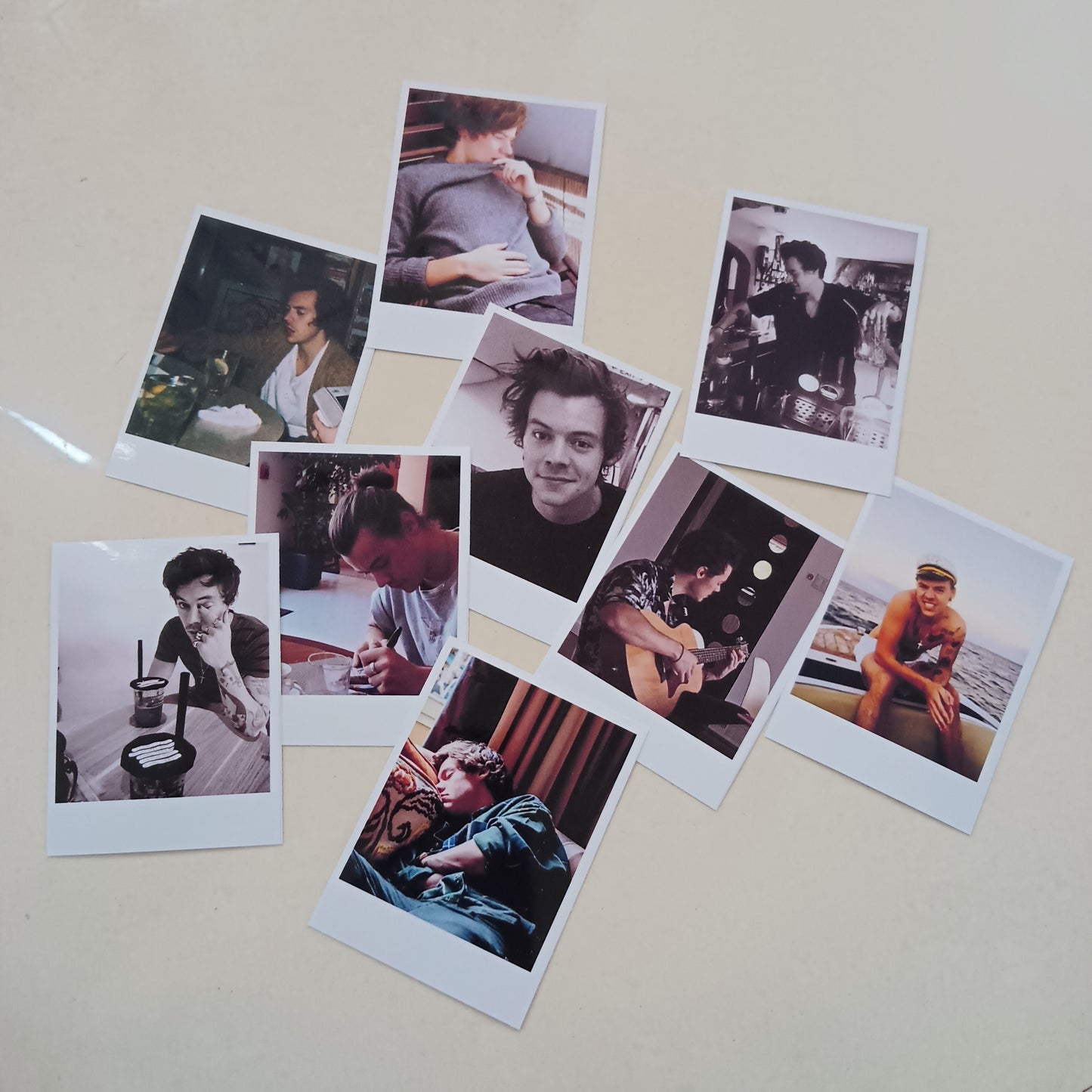 Harry Styles polaroid-prints Set of 9