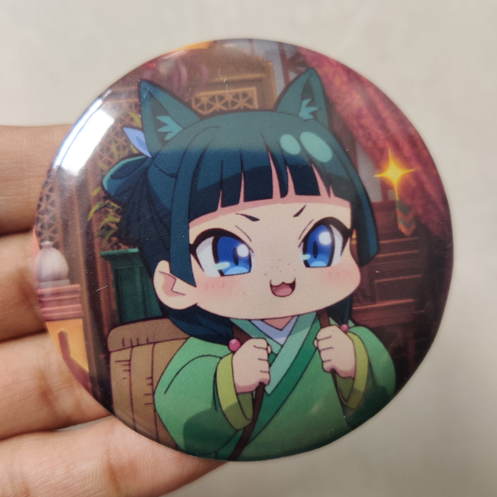 Maomao Badge – Dipped in Doodles