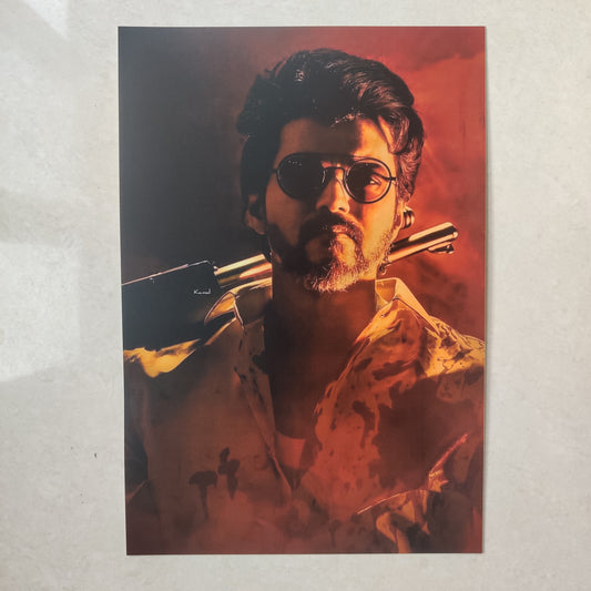 Vijay Thalapathy wall poster | Style 6
