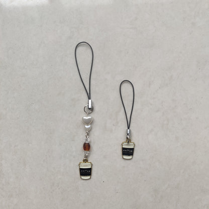 Coffee Enamel Charm