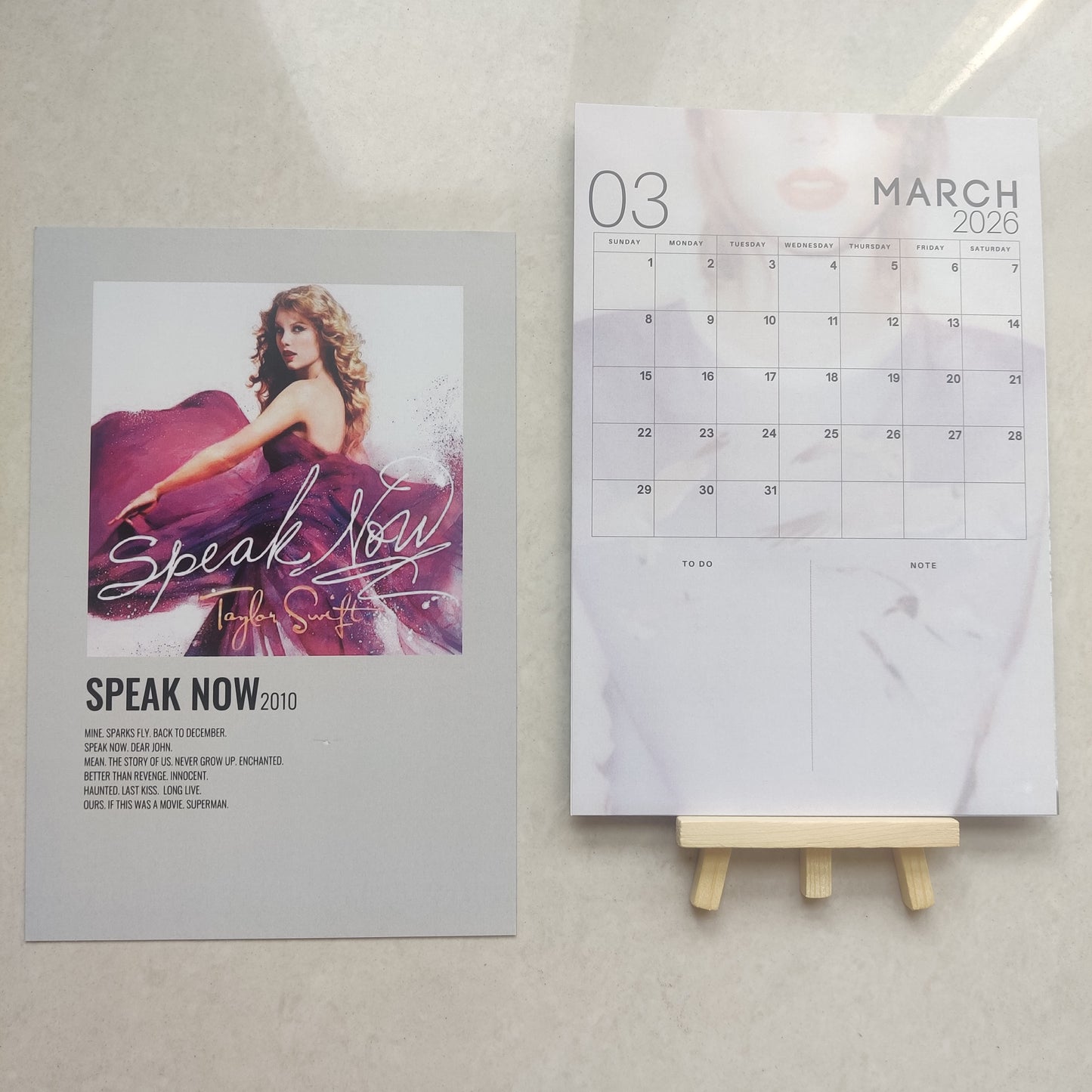 Love, Taylor - Taylor Swift Calendar 2026